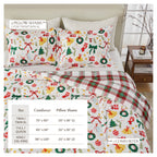 Reversible Christmas Comforter and Sham Set - Holiday Lodge, photo 59 of 120