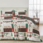 Reversible Christmas Comforter and Sham Set - Holiday Lodge, photo 49 of 120