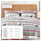 Reversible Christmas Comforter and Sham Set - Holiday Lodge, photo 87 of 120