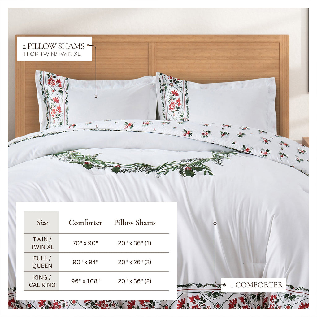 Reversible Christmas Comforter and Sham Set - Holiday Lodge, photo 99 of 120