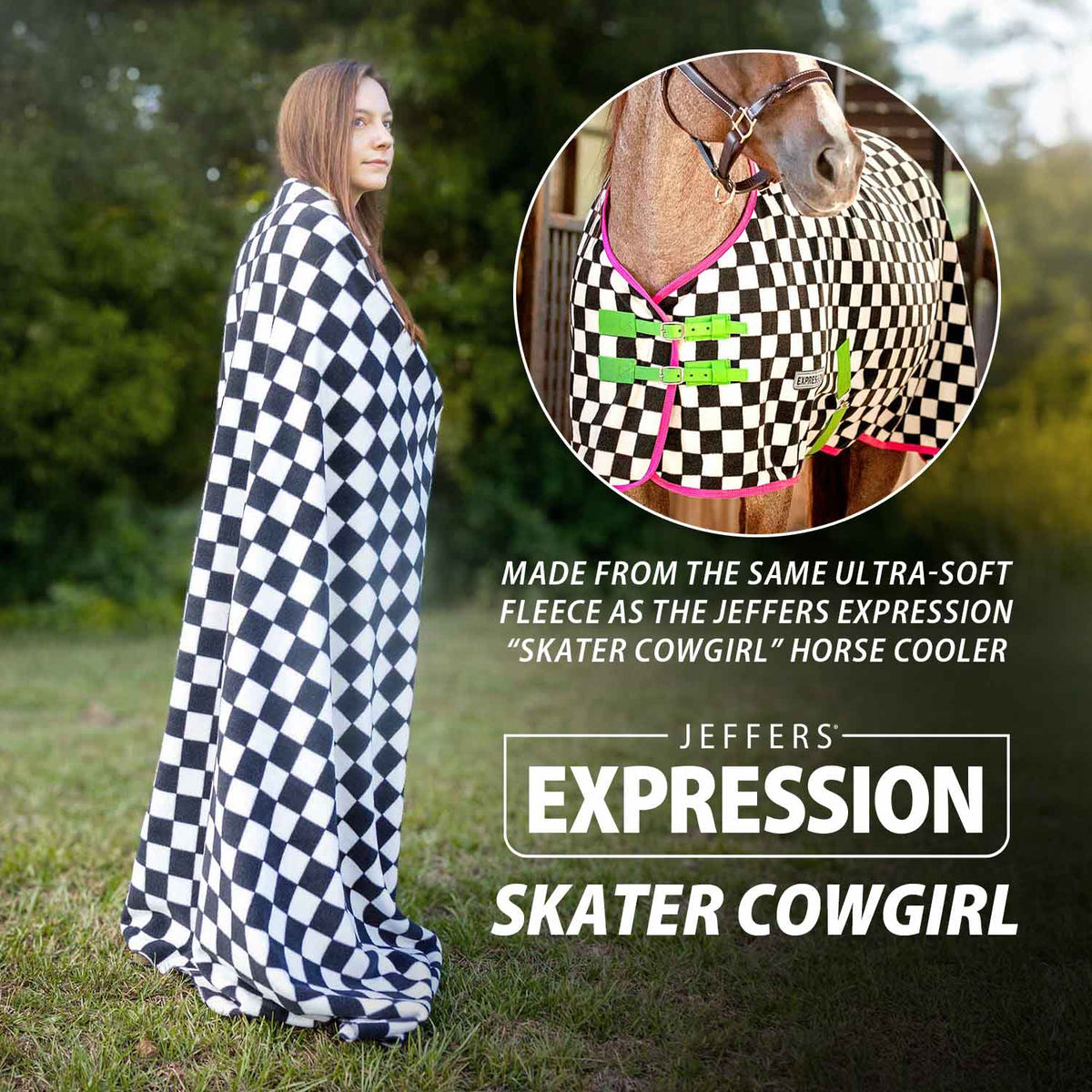Jeffers Expression Oversized Fleece Throw Blanket, photo 24 of 29