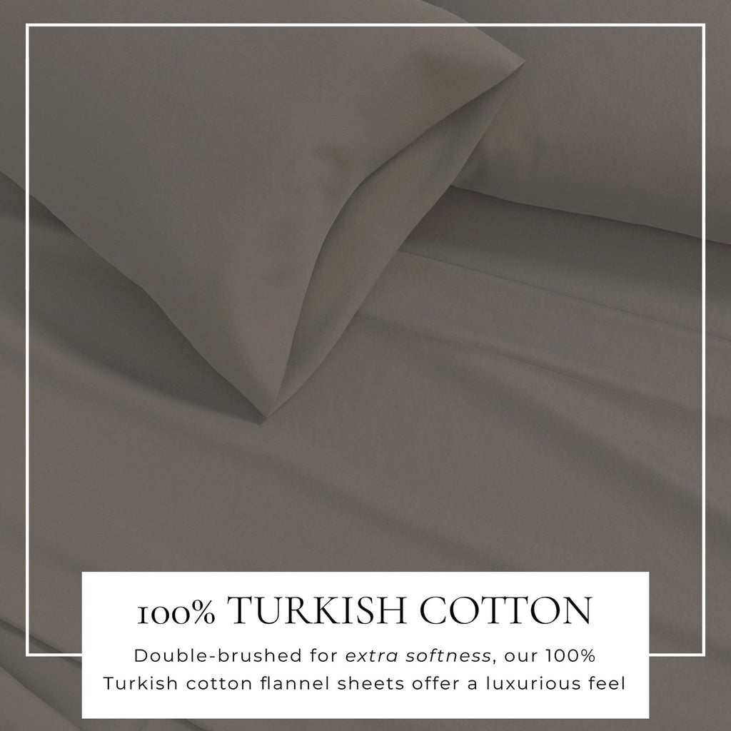 Cotton Solid Flannel Sheet - Nordic, photo 26 of 60