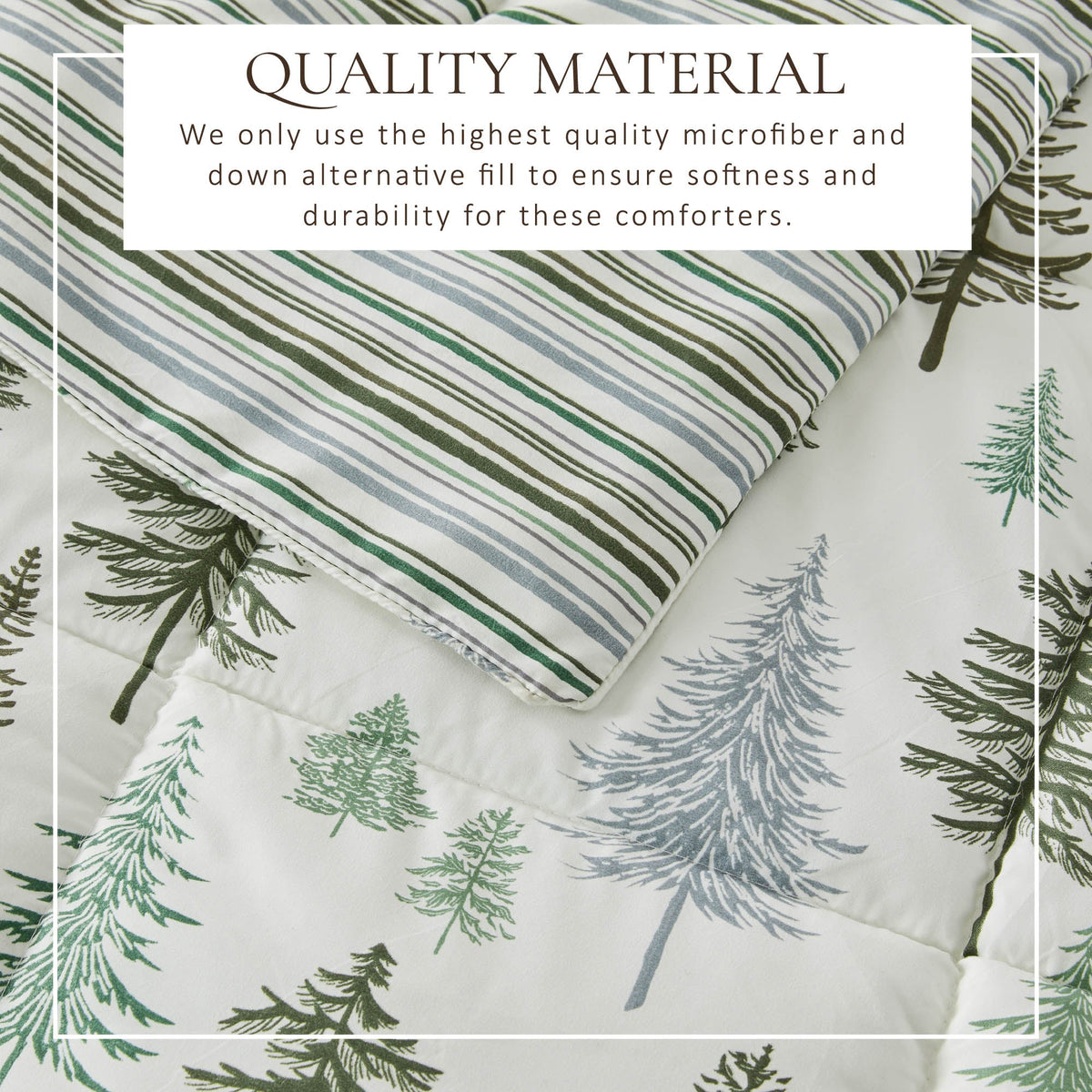 Reversible Christmas Comforter and Sham Set - Holiday Lodge, photo 62 of 120