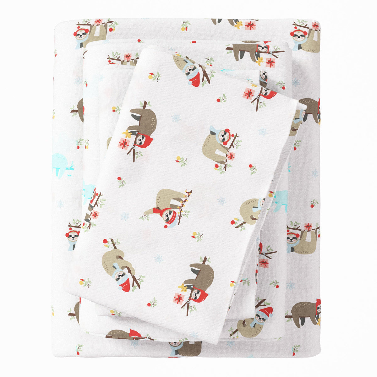 Turkish Cotton Christmas Flannel Sheet - Whittaker, photo 12 of 99