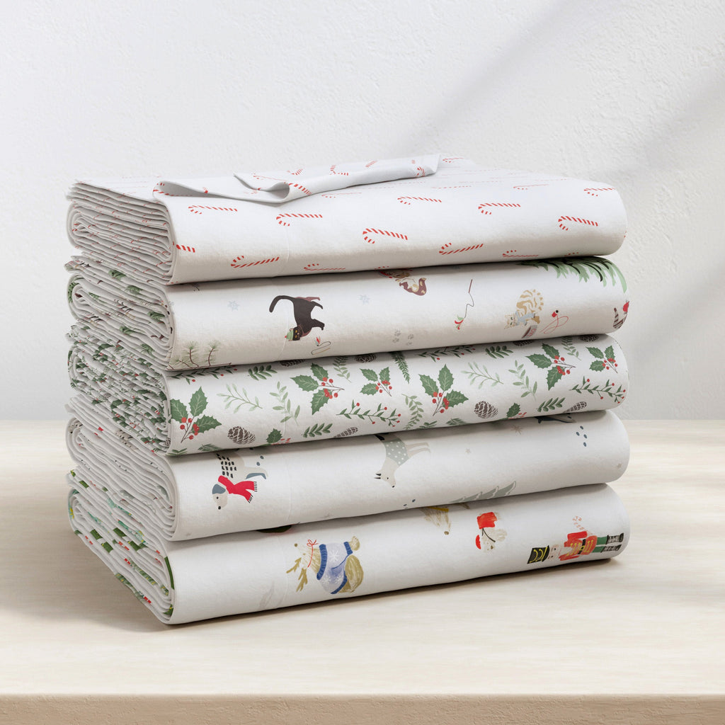 100% Turkish Cotton Flannel Sheet Sets - Boulder Collection, photo 18 of 40