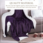 Velvet Plush Sherpa Bed Blanket - Sherpa Fleece, photo 46 of 69