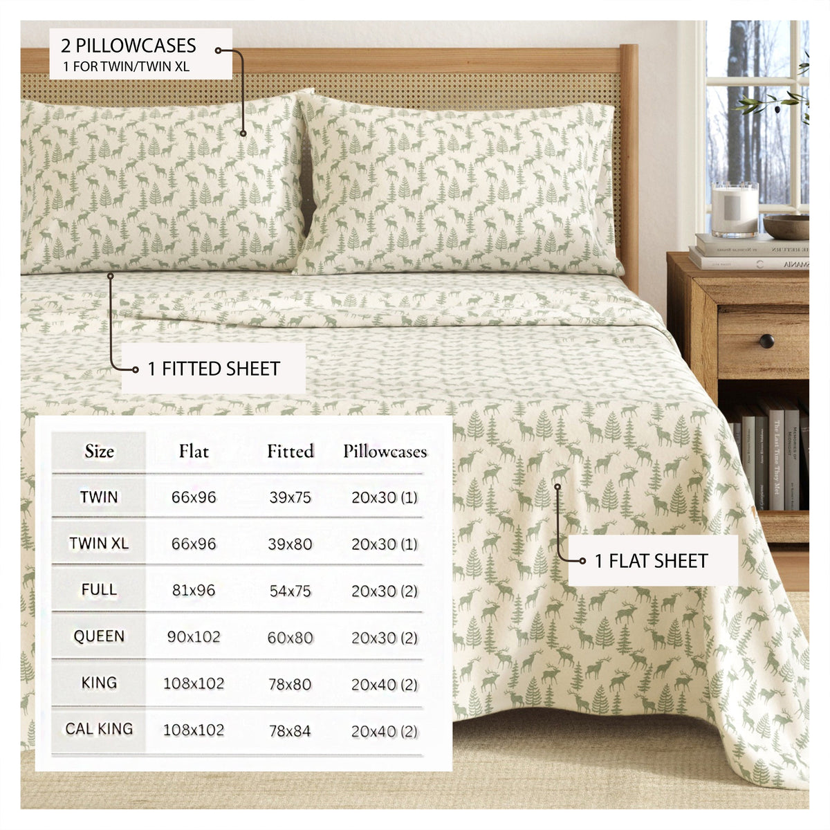Turkish Cotton Flannel Sheet - Belle, photo 88 of 101