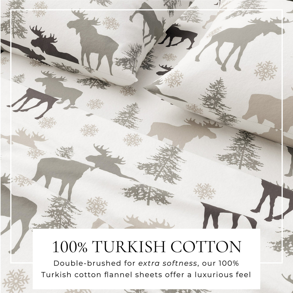 Turkish Cotton Flannel Sheet - Stratton, photo 37 of 74