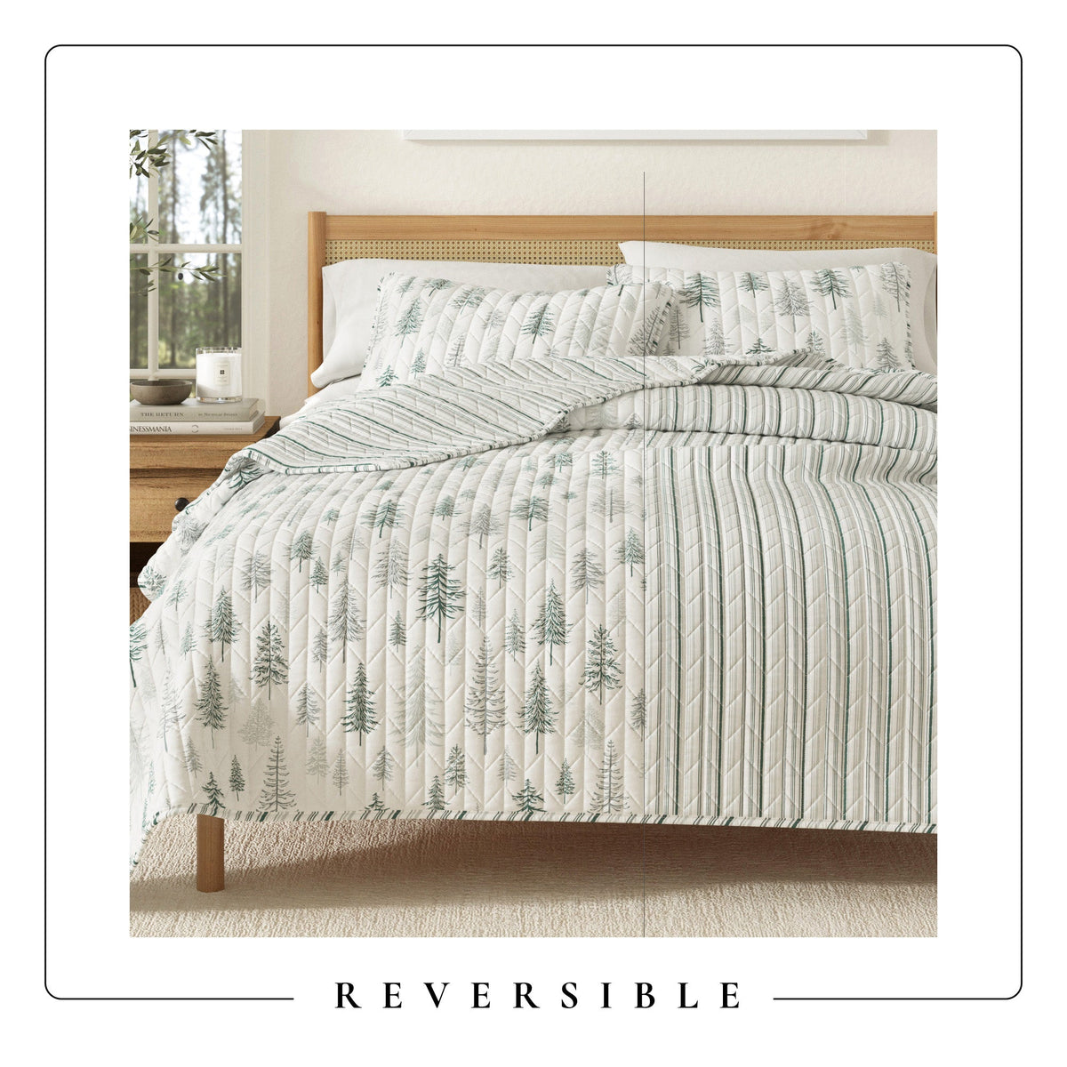 Rustic Landscape Quilt Set - Matthew Collection, photo 23 of 24