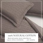 100% Cotton Honeycomb Waffle Duvet Set - Mattea, photo 26 of 42