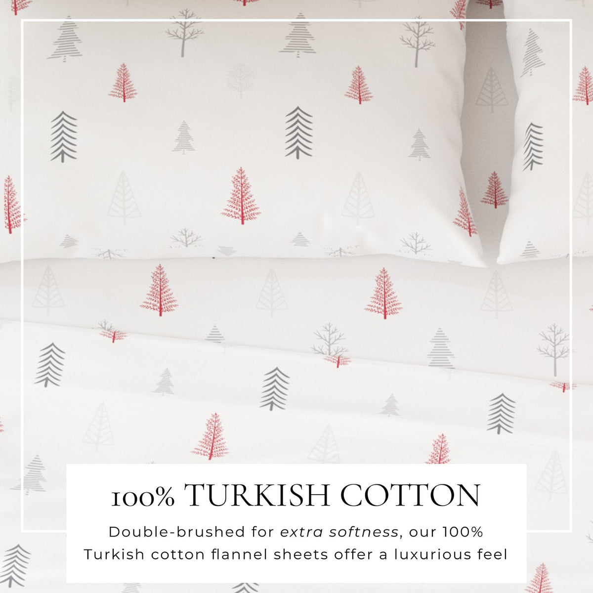 100% Turkish Cotton Flannel Sheet Sets - Boulder Collection, photo 27 of 40