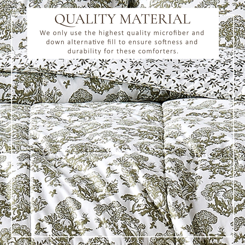 Reversible Christmas Comforter and Sham Set - Holiday Lodge, photo 120 of 120