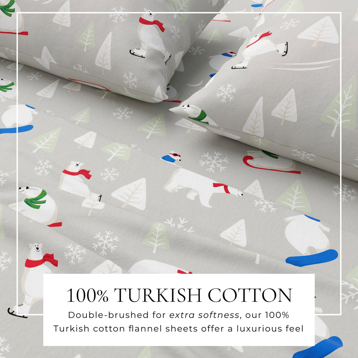 Turkish Cotton Flannel Sheet - Stratton, photo 43 of 74