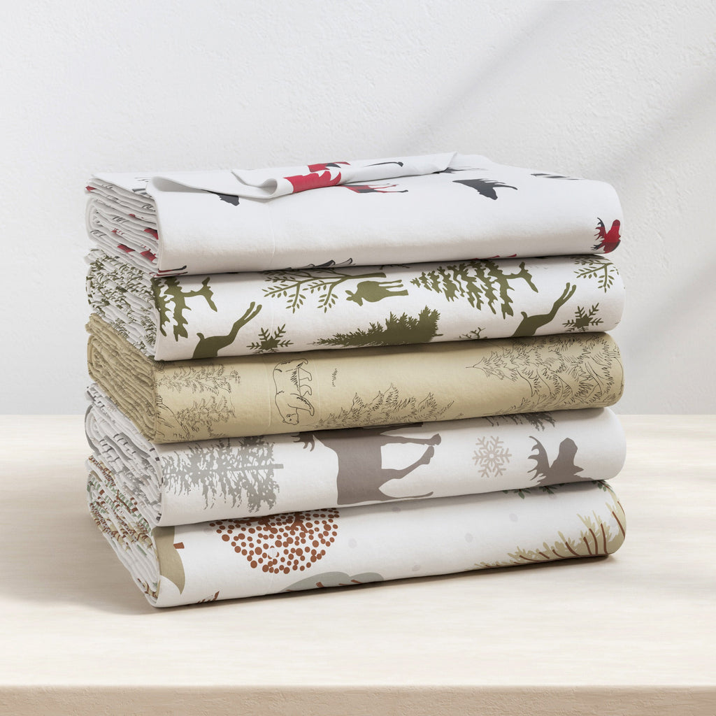 100% Turkish Cotton Flannel Sheet Sets - Boulder Collection, photo 12 of 40