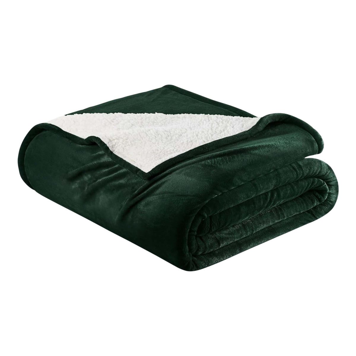 Velvet Plush Sherpa Bed Blanket - Sherpa Fleece, photo 65 of 69