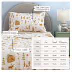 Turkish Cotton Flannel Sheet Set - Kids' Christmas, photo 9 of 12