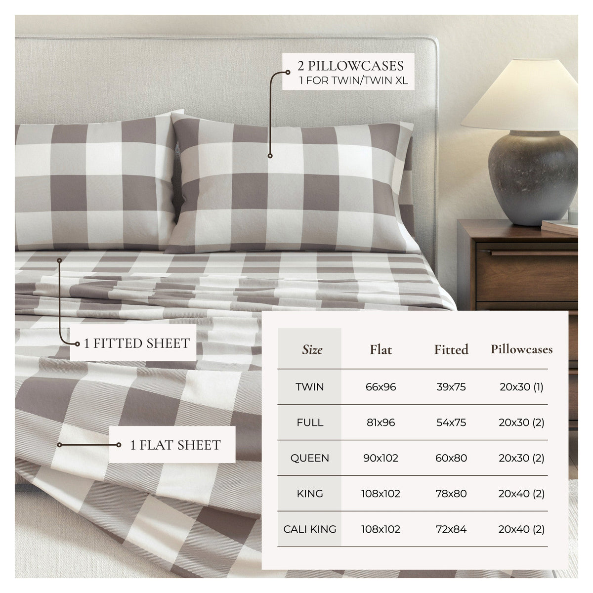 Turkish Cotton Flannel Sheet - Belle, photo 9 of 101