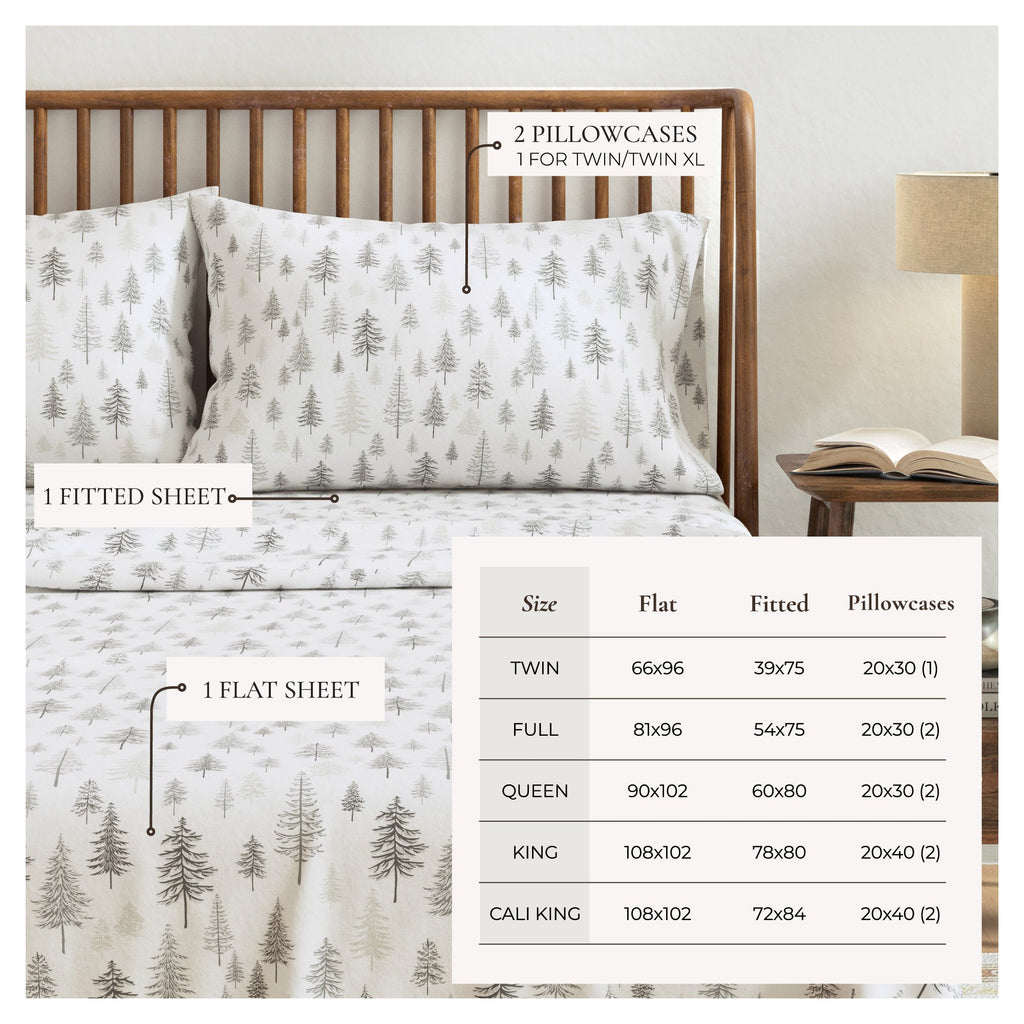 Turkish Cotton Flannel Sheet - Stratton, photo 14 of 74