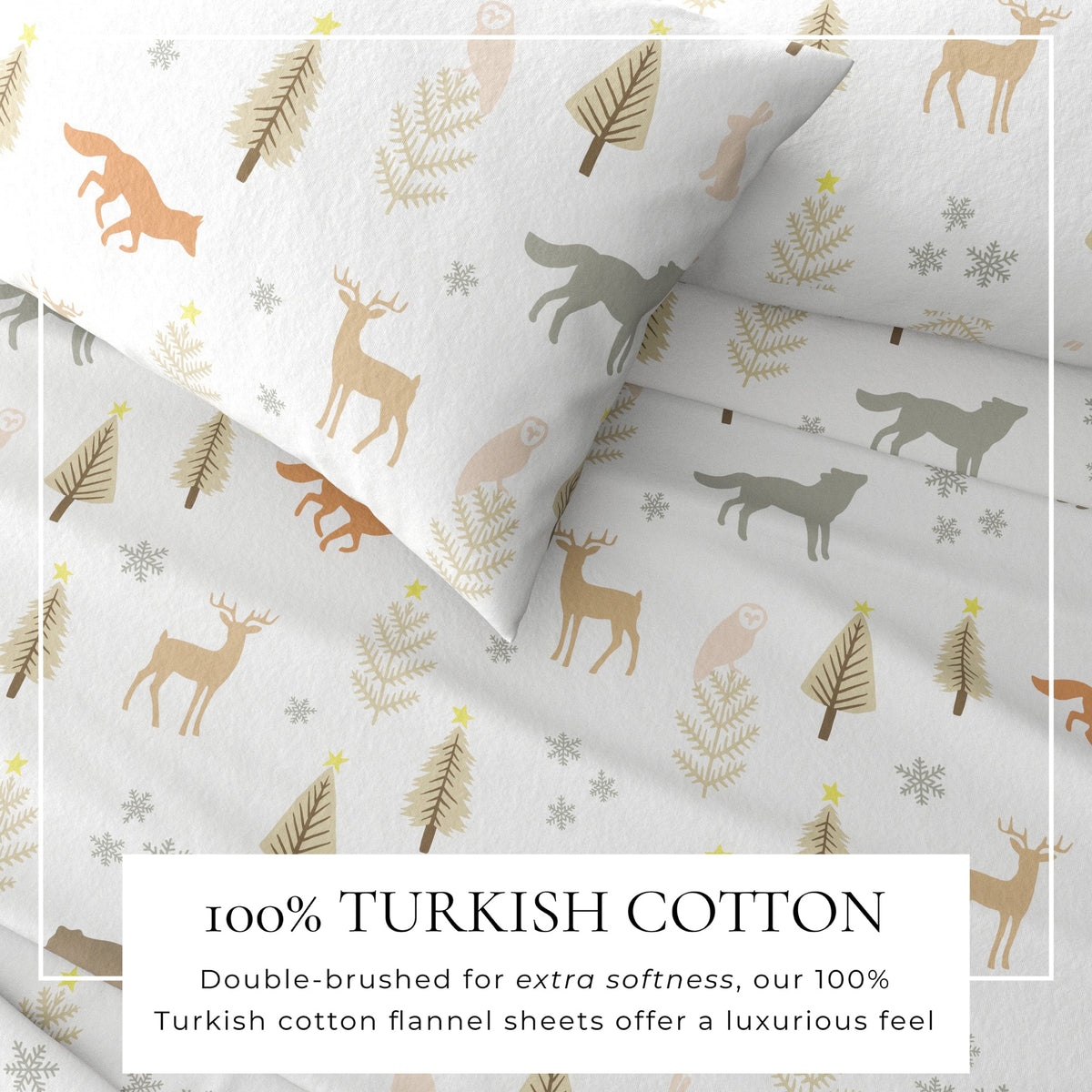 Turkish Cotton Flannel Sheet - Stratton, photo 68 of 74