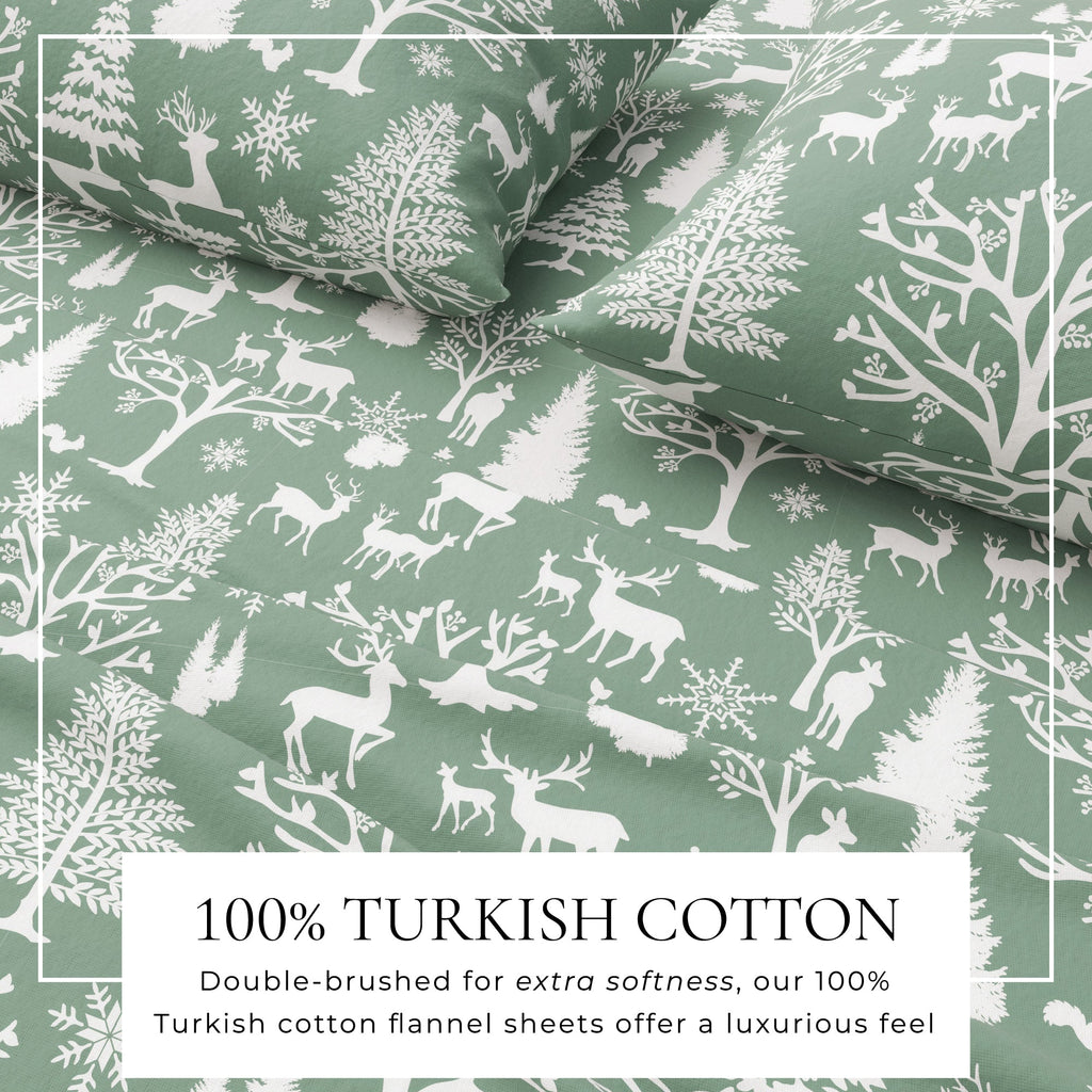 Turkish Cotton Flannel Sheet - Lakeview, photo 25 of 68