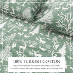 Turkish Cotton Flannel Sheet - Lakeview, photo 25 of 68