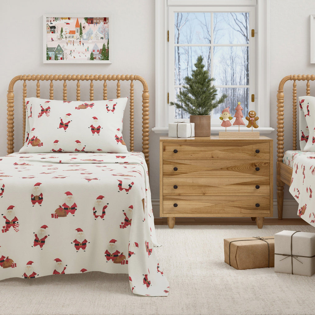 Turkish Cotton Christmas Flannel Sheet Set - Whittaker, photo 45 of 69