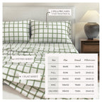 Turkish Cotton Flannel Sheet Set - Plaid & Stripe Collection, photo 15 of 30