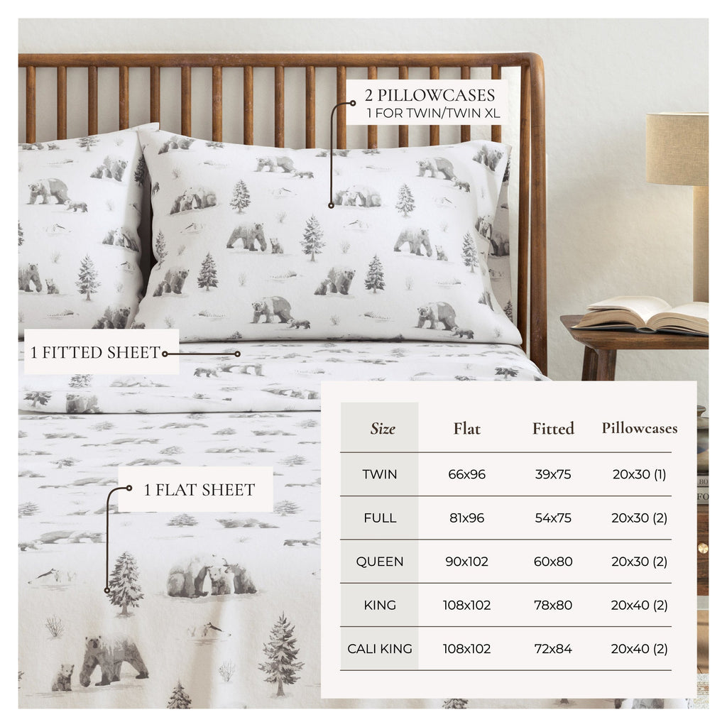 Turkish Cotton Flannel Sheet - Lakeview, photo 54 of 68