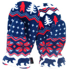 Polar Feet Fleece Mittens - Warm Fleece Gloves for Winter, photo 15 of 18