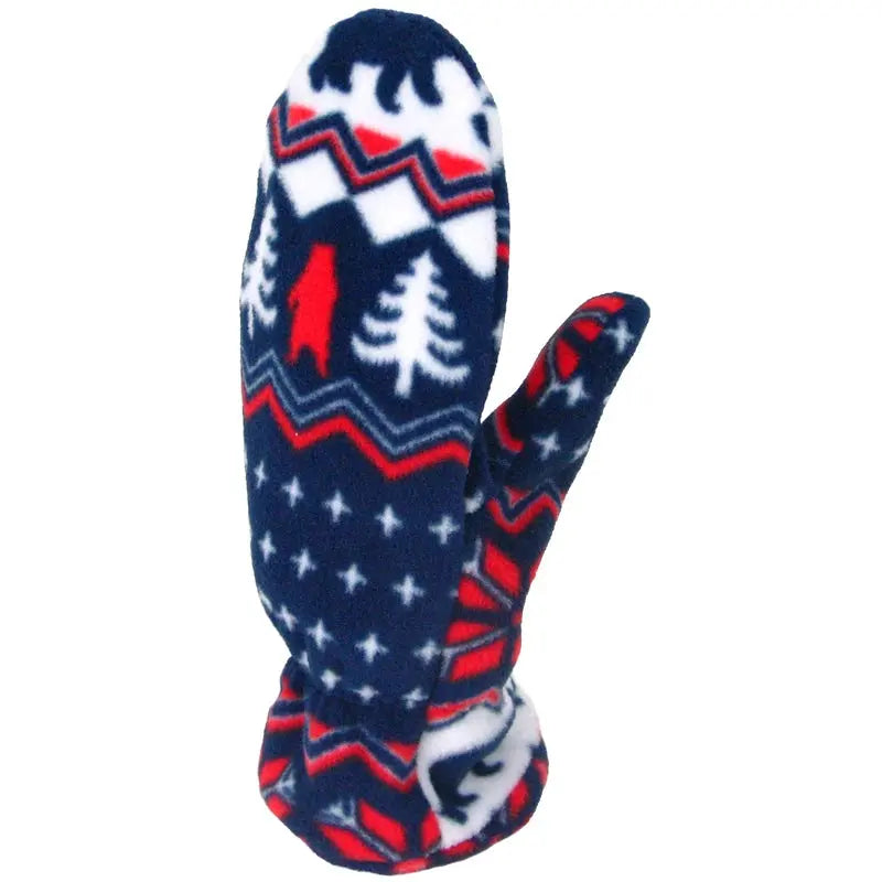 Polar Feet Fleece Mittens - Warm Fleece Gloves for Winter, photo 17 of 18