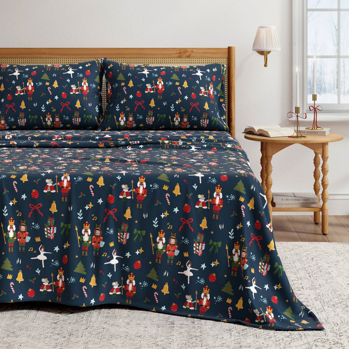 Turkish Cotton Christmas Flannel Sheet - Whittaker, photo 58 of 99