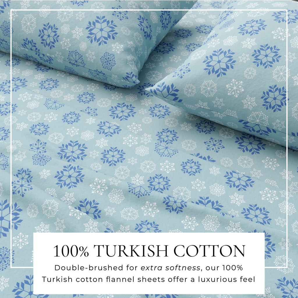 Turkish Cotton Flannel Sheet - Stratton, photo 31 of 74