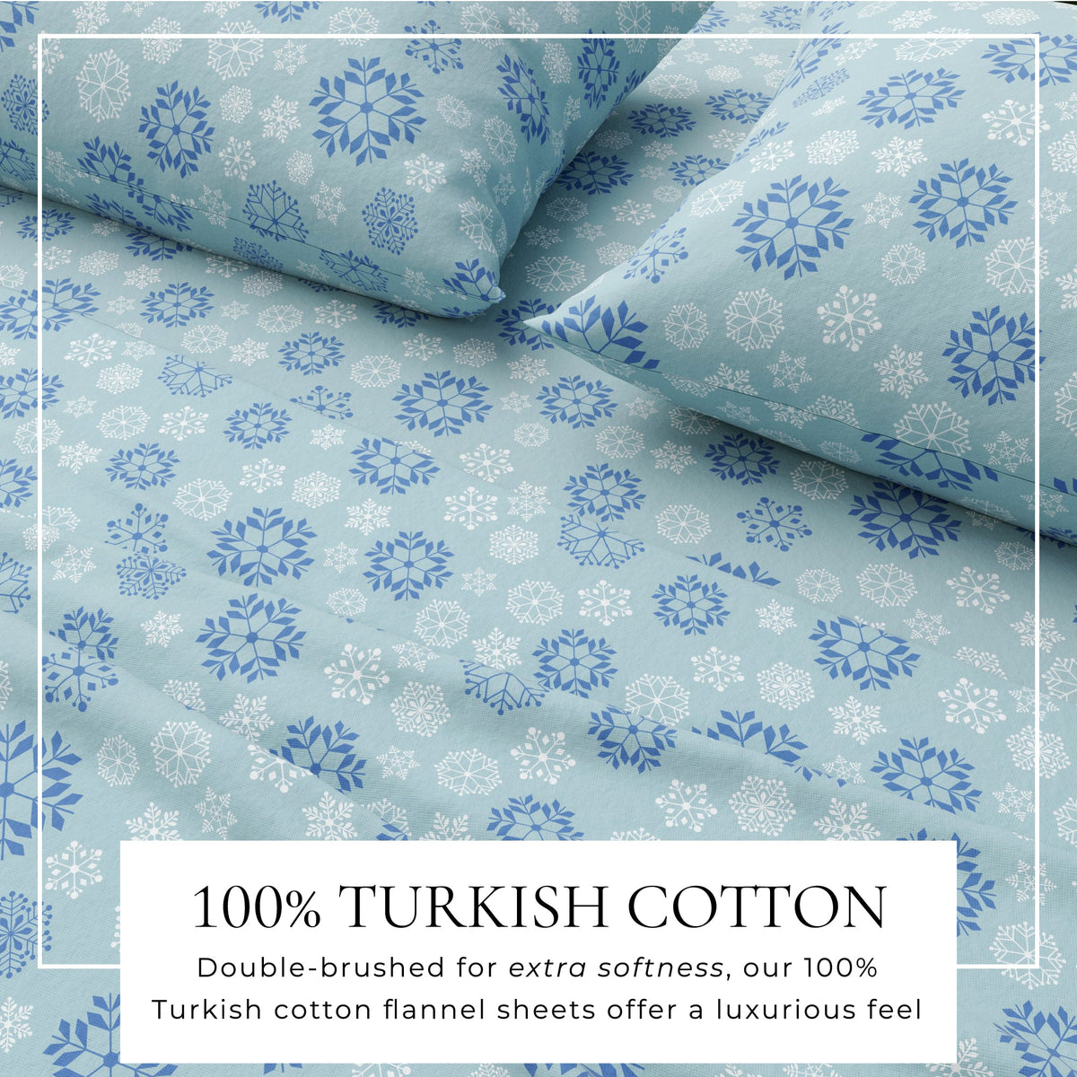 Turkish Cotton Flannel Sheet - Stratton, photo 31 of 74
