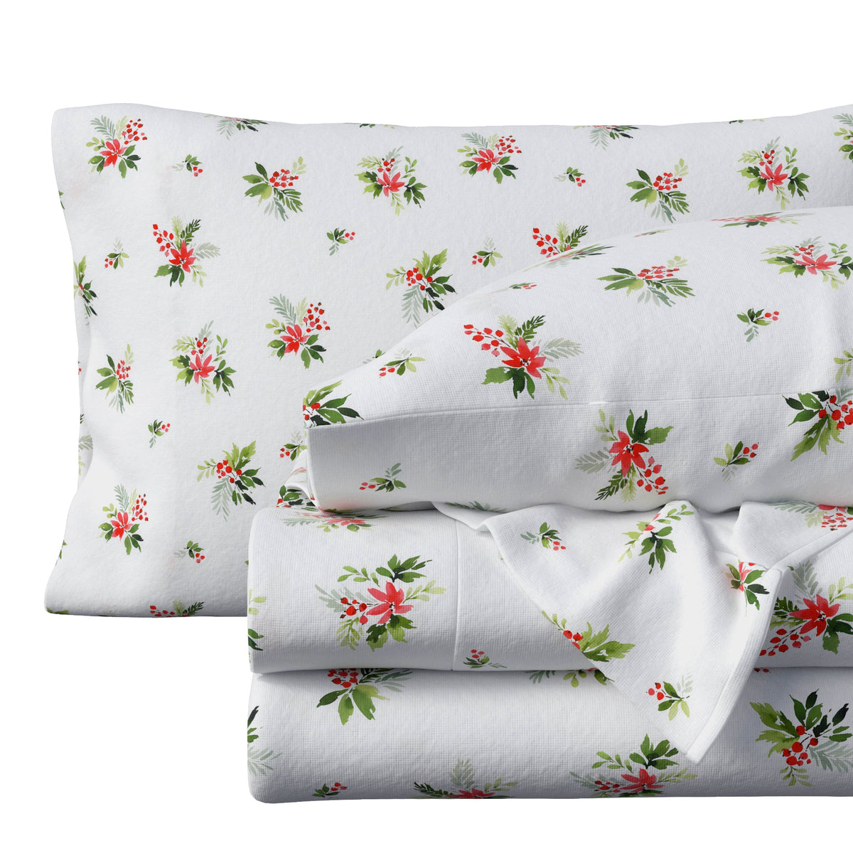 Turkish Cotton Flannel Sheet Set - Elevated Holiday, photo 44 of 48