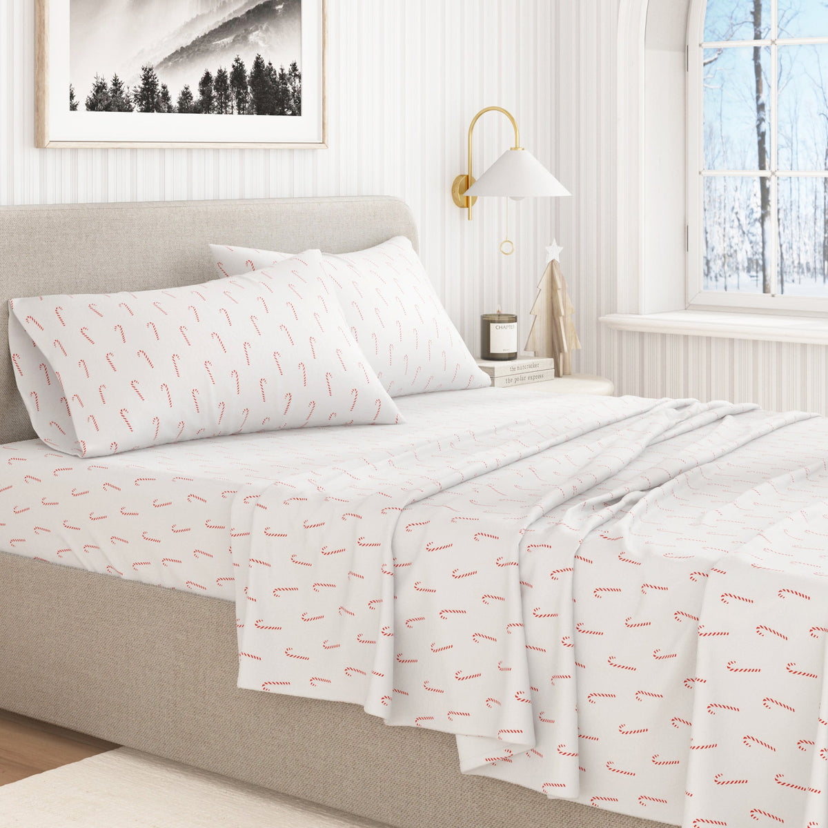 100% Turkish Cotton Flannel Sheet Sets - Boulder Collection, photo 17 of 40