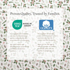 Turkish Cotton Christmas Flannel Sheet Set - Whittaker, photo 10 of 69
