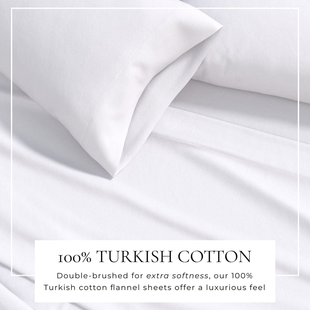 Cotton Solid Flannel Sheet - Nordic, photo 2 of 60