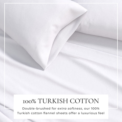 Cotton Solid Flannel Sheet - Nordic, photo 2 of 60