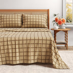 Turkish Cotton Flannel Sheet Set - Plaid & Stripe Collection, photo 19 of 30