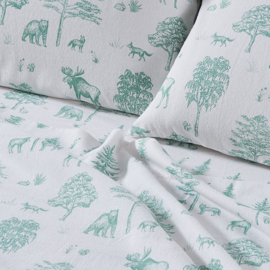 Turkish Cotton Flannel Sheet - Stratton, photo 9 of 74