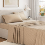 Turkish Cotton Flannel Sheet Set - Plaid & Stripe Collection, photo 29 of 30