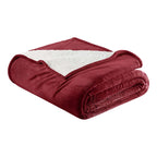 Velvet Plush Sherpa Bed Blanket - Sherpa Fleece, photo 40 of 69