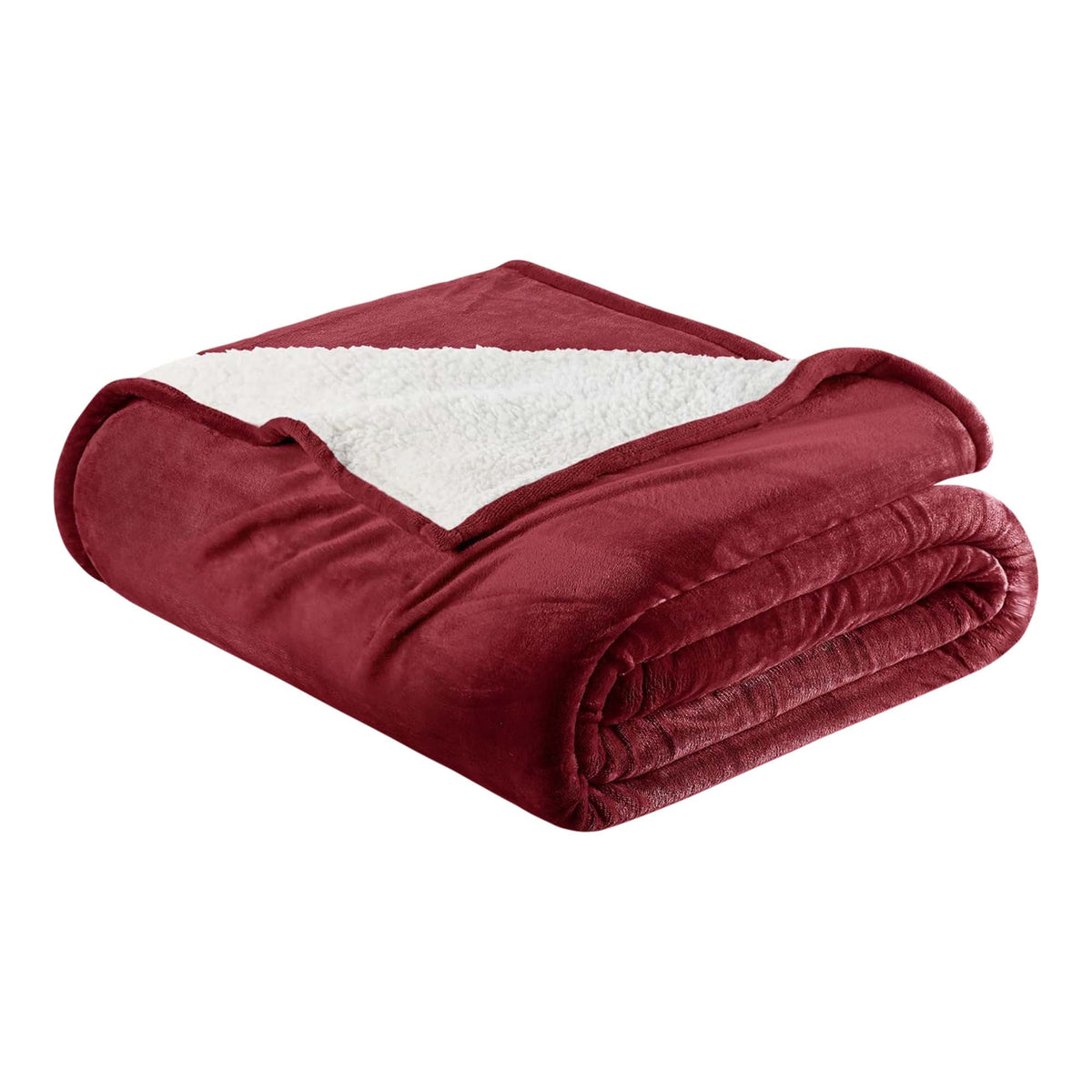 Velvet Plush Sherpa Bed Blanket - Sherpa Fleece, photo 40 of 69