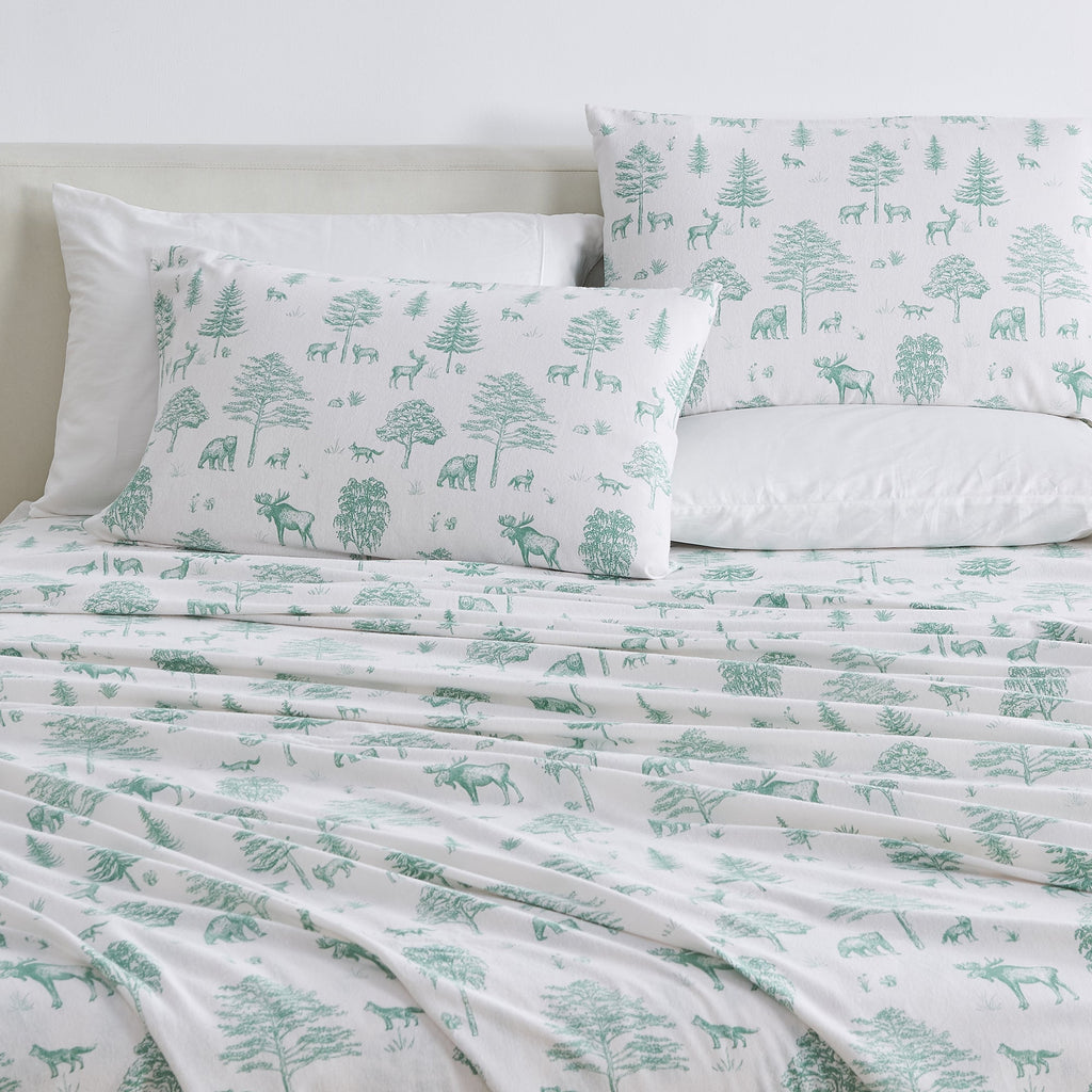 Turkish Cotton Flannel Sheet - Stratton, photo 8 of 74
