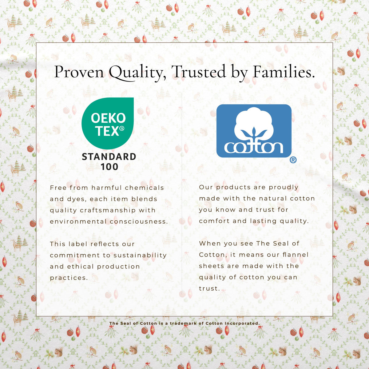 Turkish Cotton Flannel Sheet Set - Elevated Holiday, photo 10 of 48