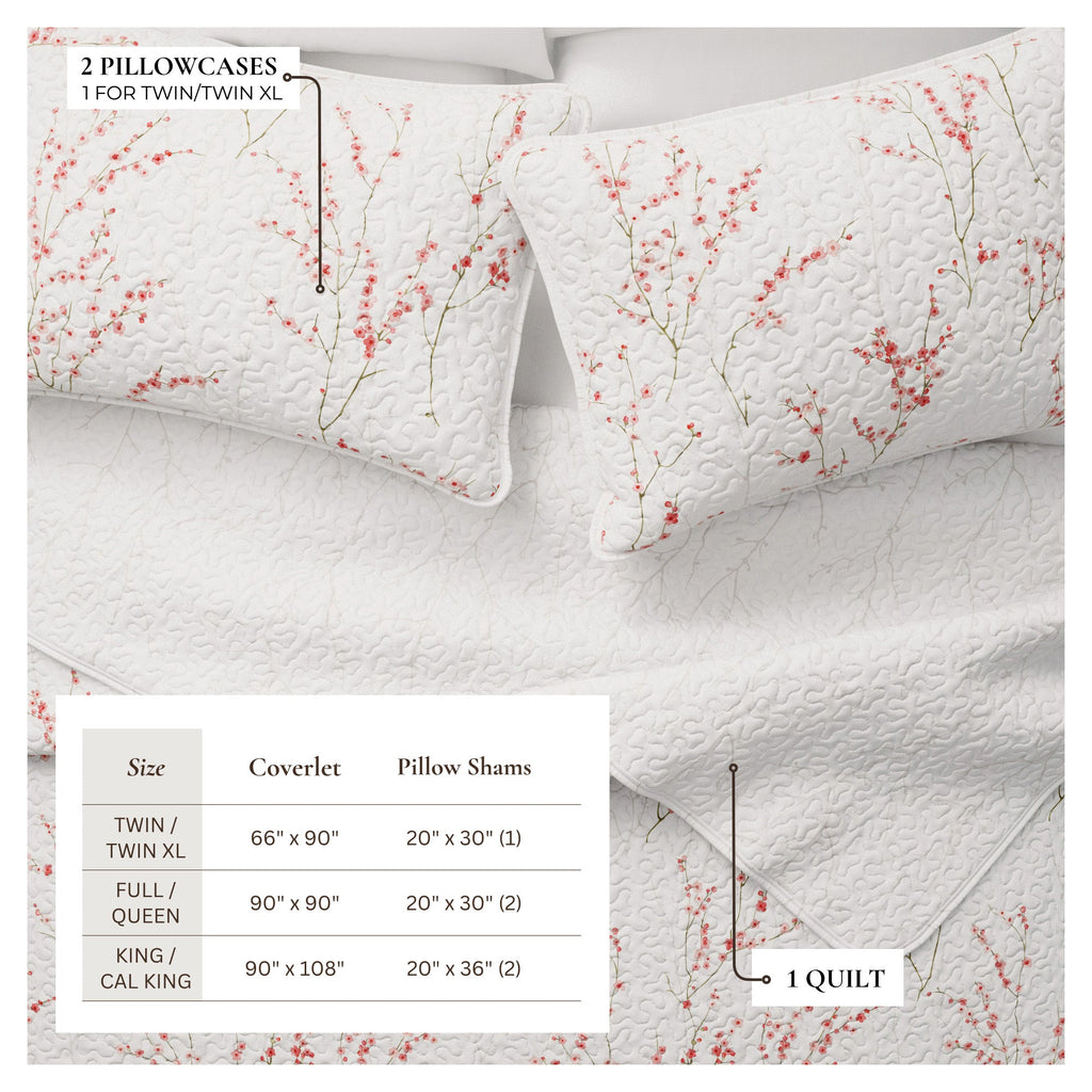 Floral Quilt - Sakura Collection, photo 5 of 6