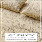 Turkish Cotton Flannel Sheet - Stratton, photo 61 of 74