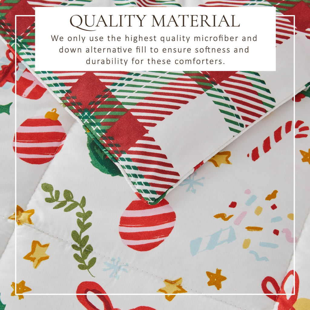 Reversible Christmas Comforter and Sham Set - Holiday Lodge, photo 57 of 120