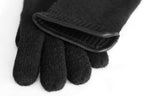 tittimitti® 100% Virgin Wool Unisex Gloves with Genuine Leather Trim, photo 3 of 7