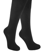 tittimitti® Women’s 75% Wool Black Opaque Winter Tights, photo 2 of 2